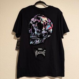 Rebels Vengeance Multicolor Skull Tee